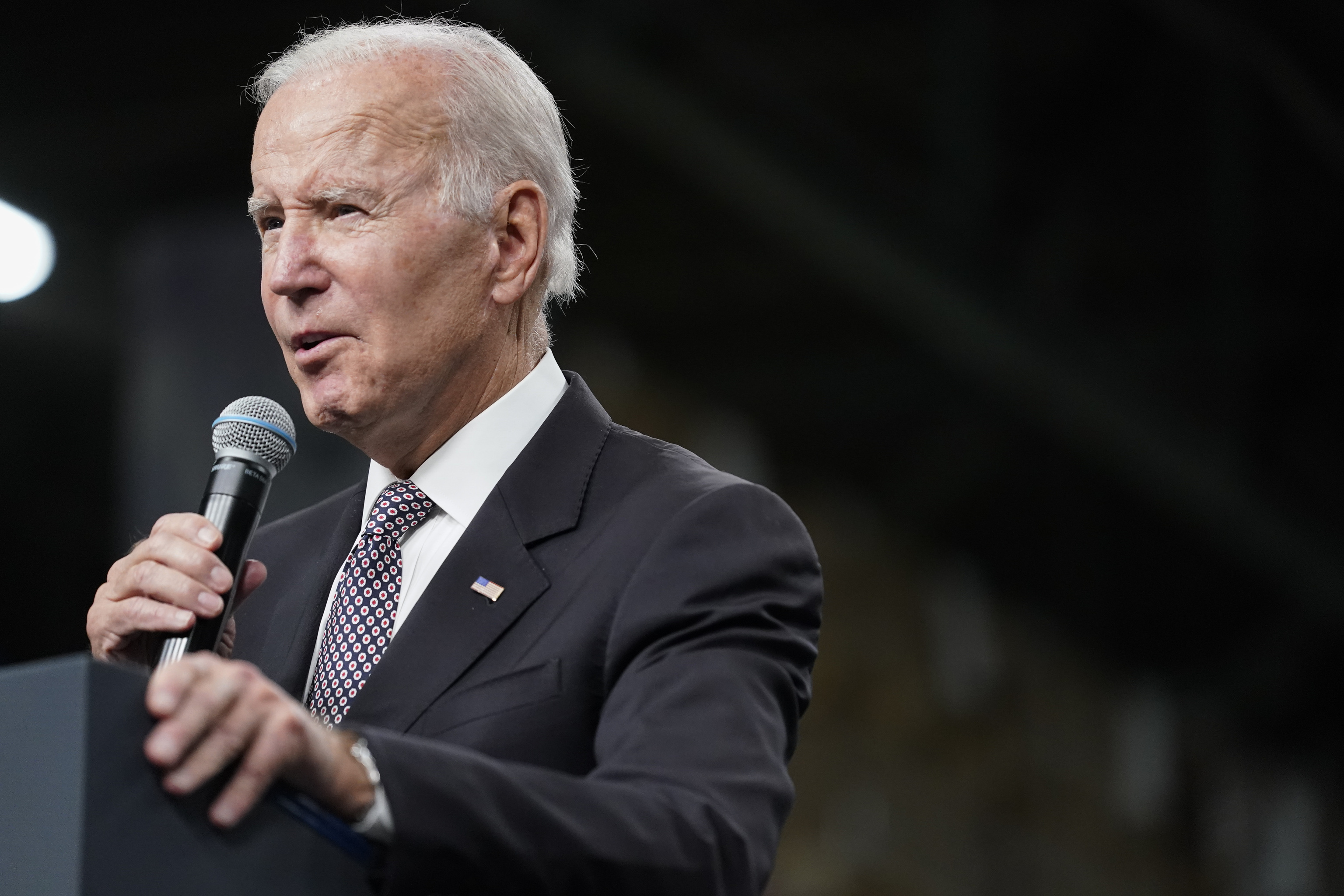 El presidente estadounidense, Joe Biden, este jueves.