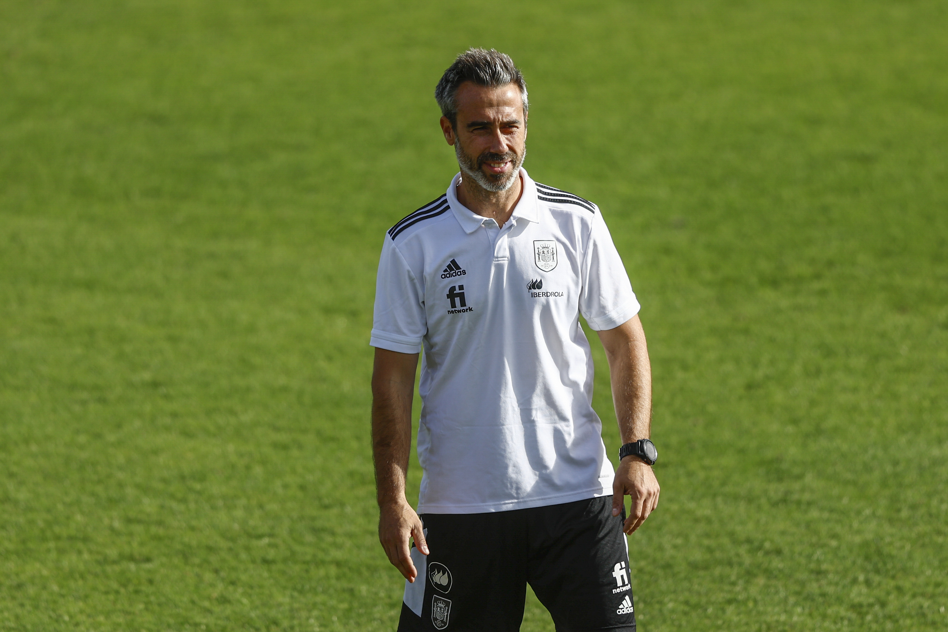 Vilda, durante un entrenamiento.