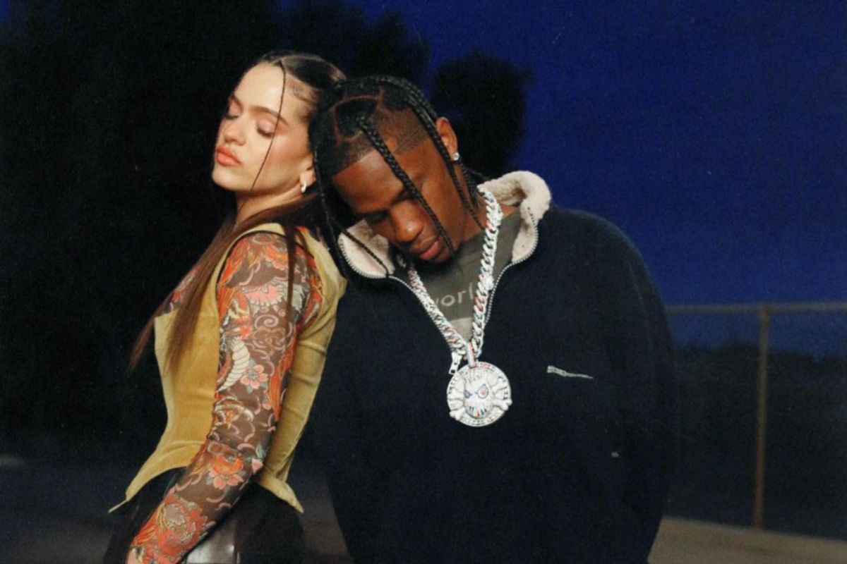 Rosalía y Travis Scott, en una imagen promocional.