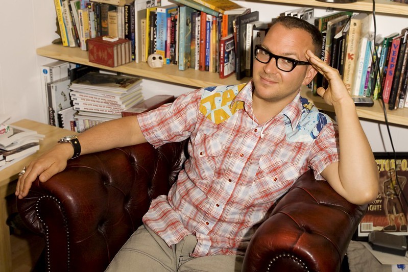 El escritor Cory Doctorow.