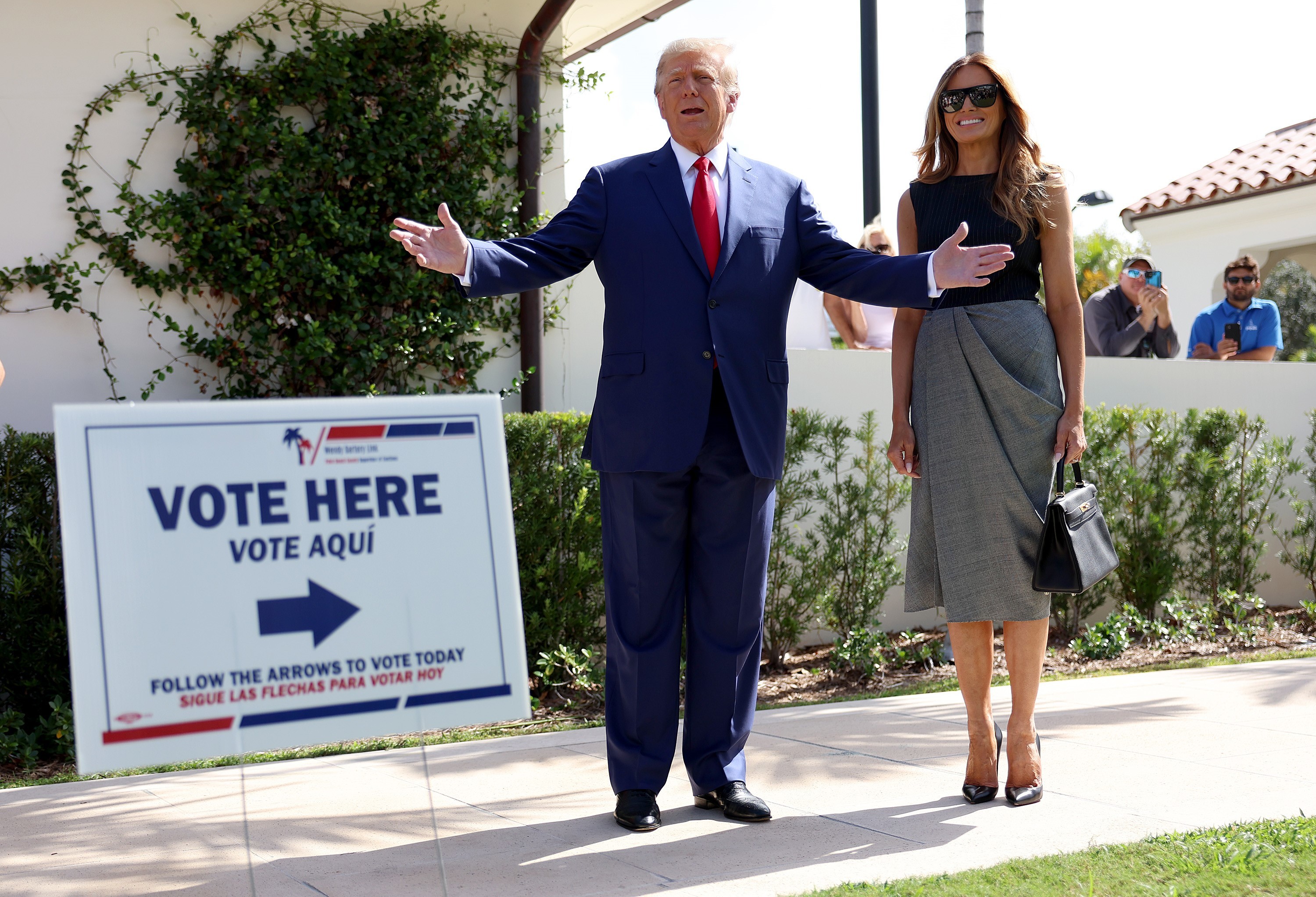 Donald Trump y Melania Trump