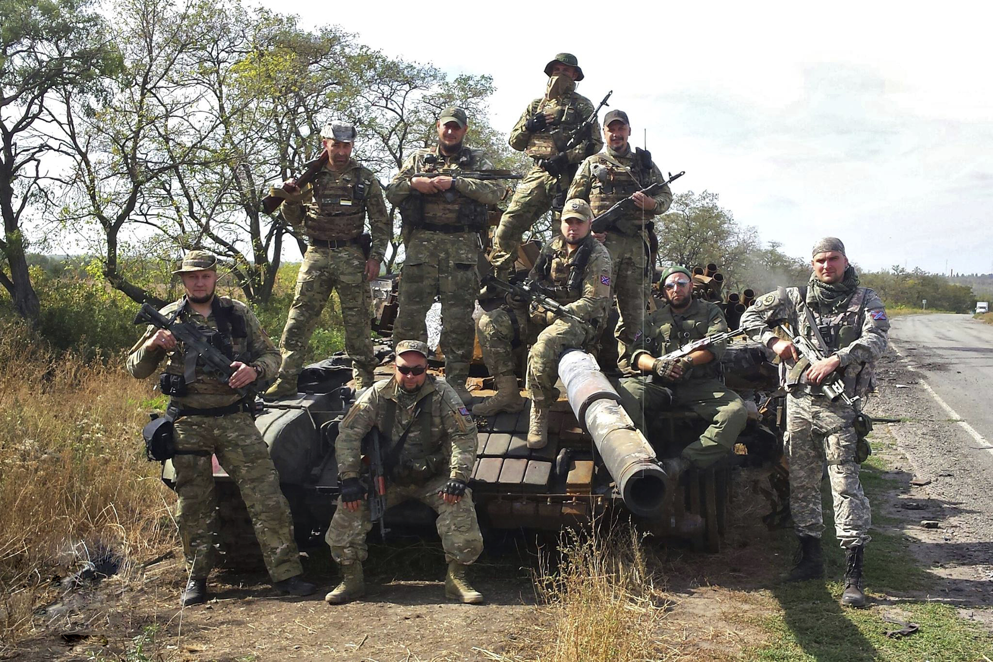 Paramilitares del grupo ruso Wagner