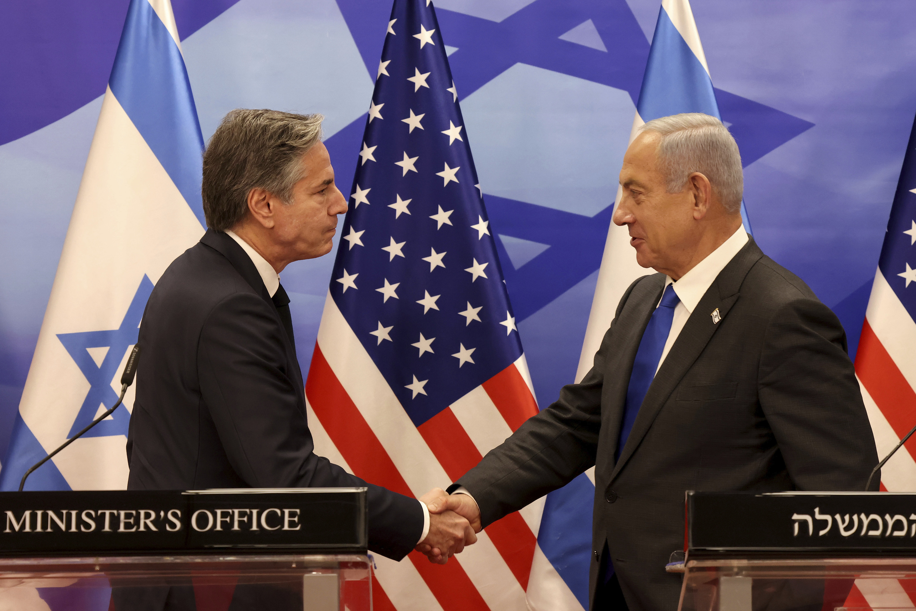 Blinken reitera el apoyo de EEUU a Israel contra Ir