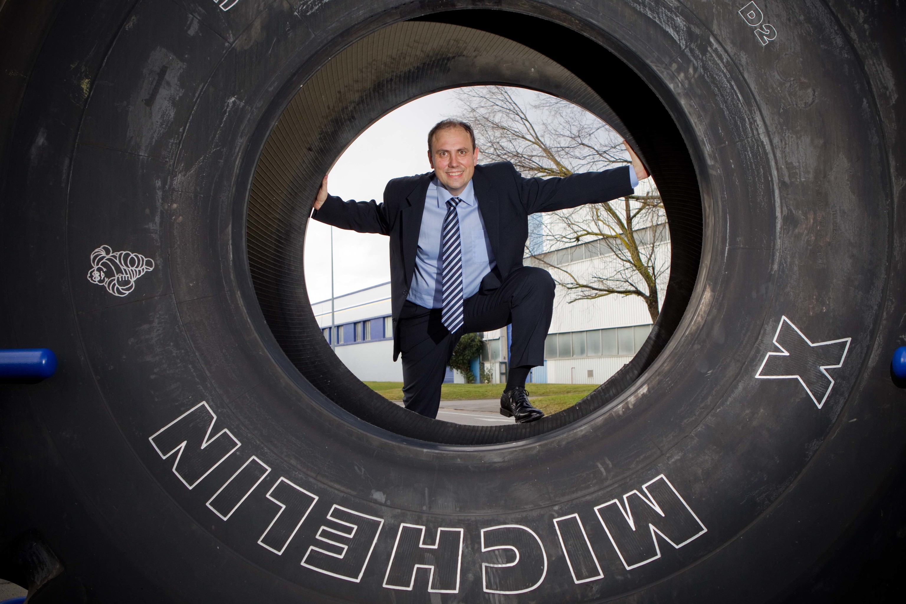 El director general de Michelin Vitoria C