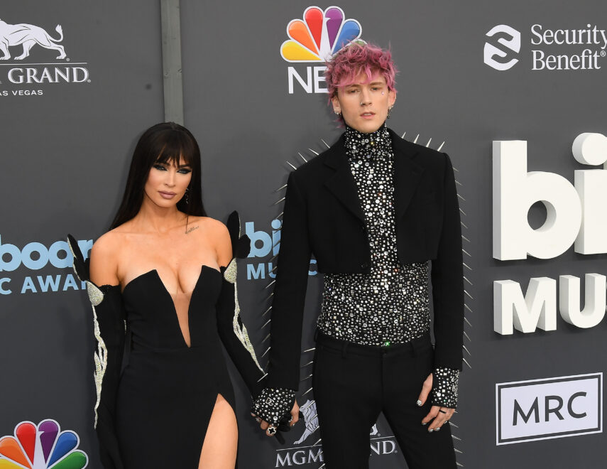 Megan Fox y Machine Gun Kelly en los Billboard Music Awards de 2022