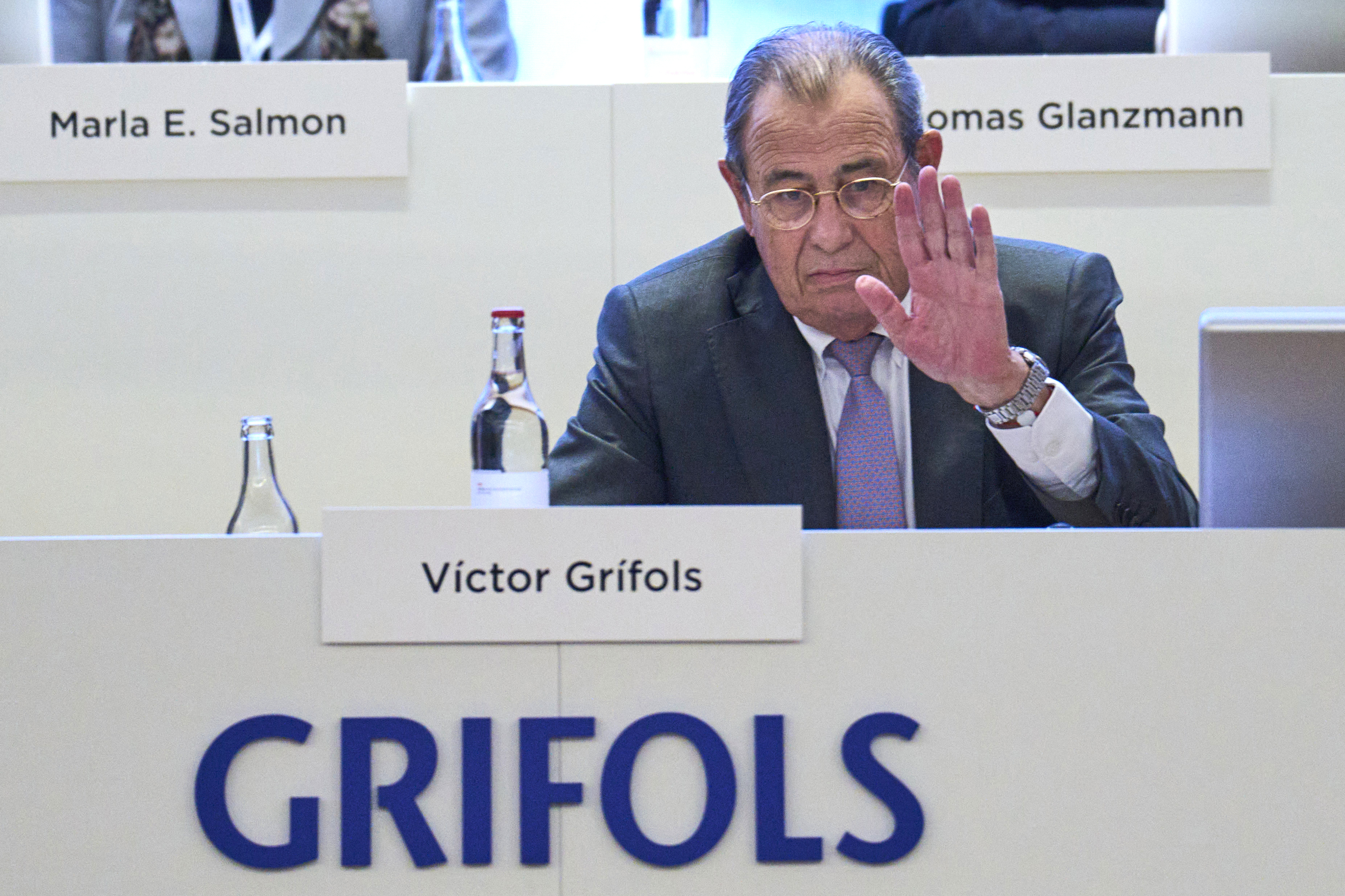 l presidente de Grifols, V