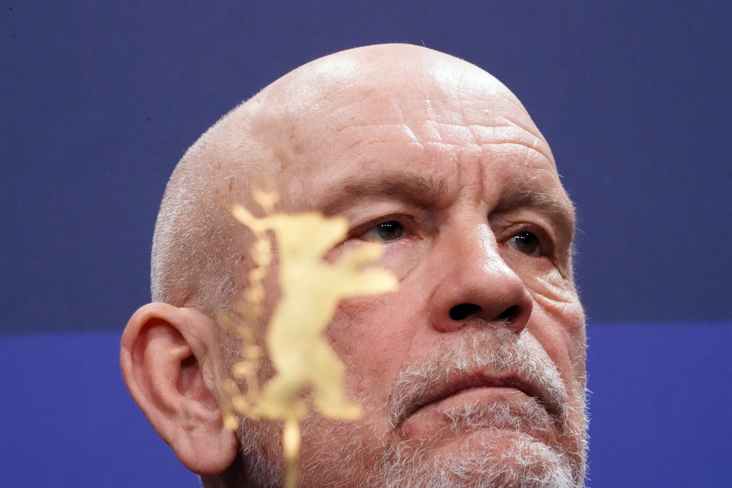 El actor estadounidense John Malkovich en la presentaci