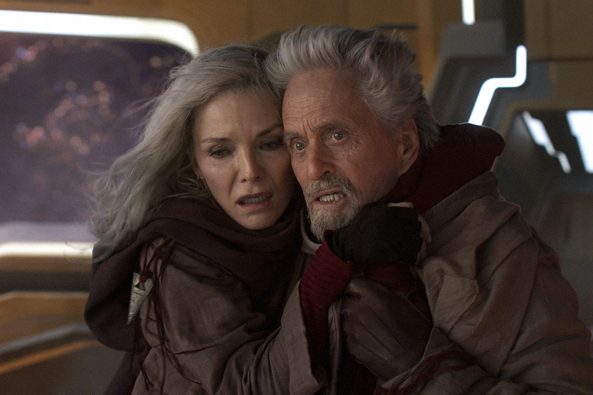 Michelle Pfeiffer y Michael Douglas en 'Ant-Man y la Avispa: Quantuman