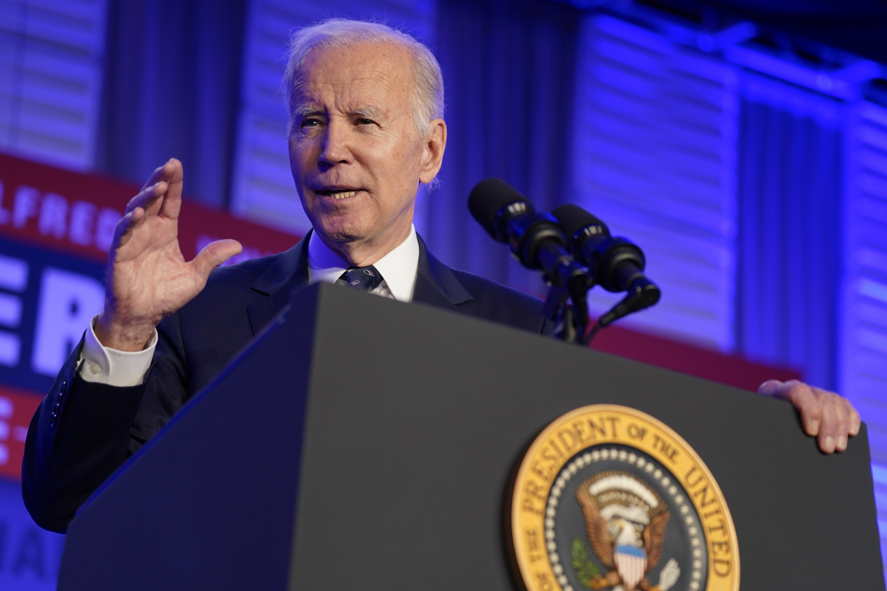 Biden, el pasado lunes en Washington