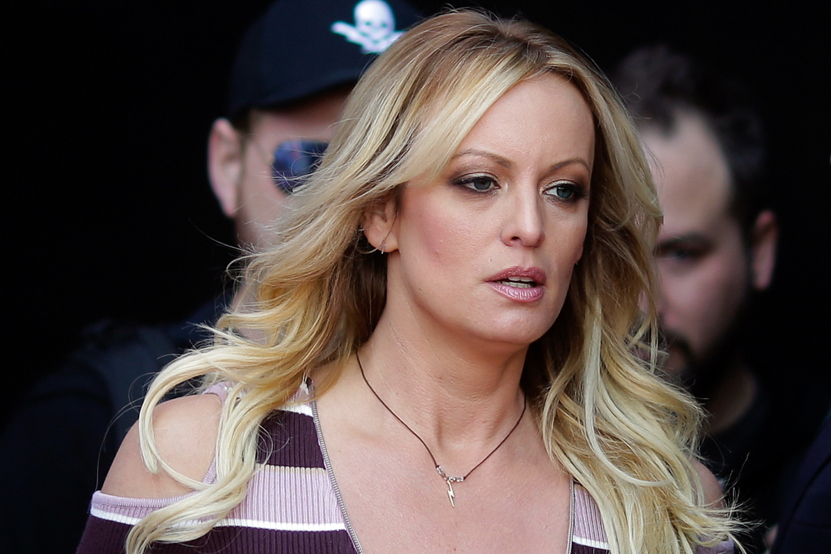 La ex actriz porno, Stormy Daniels.