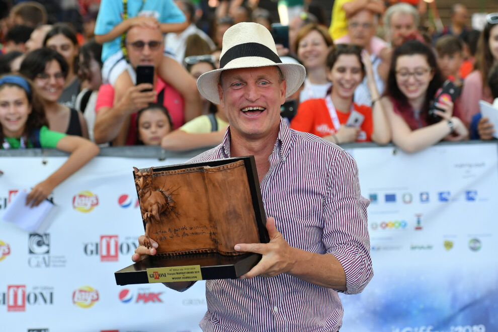 Woody Harrelson en el Giffoni Film Festival de 2019