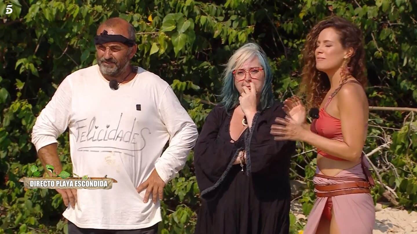 Ginés, Isabel y Laura, en 'Supervivientes 2023'