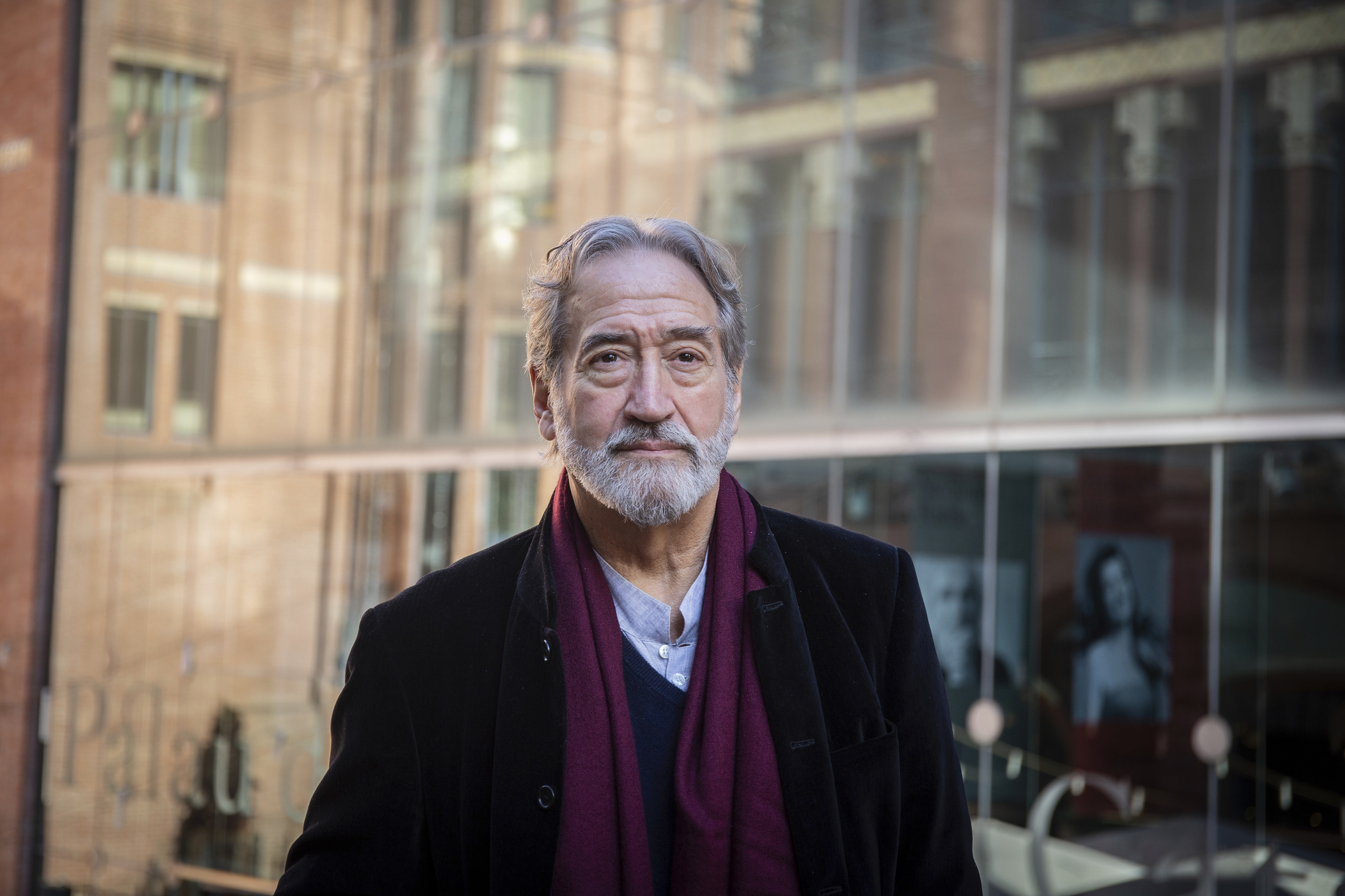 El director y violagambista Jordi Savall, en Barcelona.