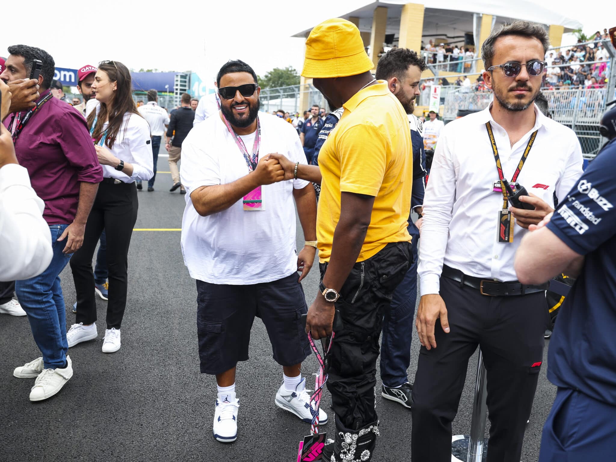 DJ Khaled también estuvo en la lista de asistentes a la Fórmula 1 de Miami